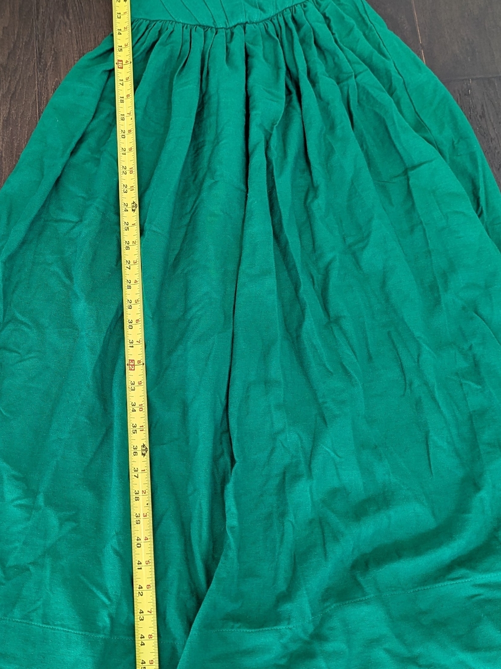 FARM Rio Emerald Green Spaghetti-Strap Maxi Dress - Picture 11 of 12
